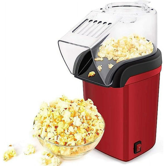 Hot Air Popcorn Machine, No Oil Popcorn Maker, 95% Popping Rate